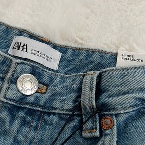 zara wide leg jeans